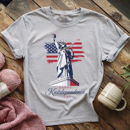 Happy Knitdependence Day T-shirt