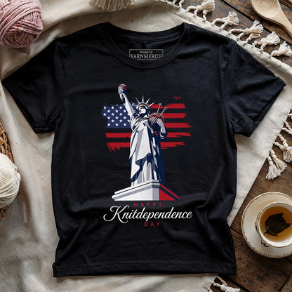 Happy Knitdependence Day T-shirt