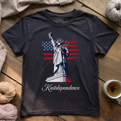 Happy Knitdependence Day T-shirt