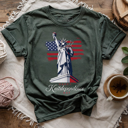 Happy Knitdependence Day T-shirt