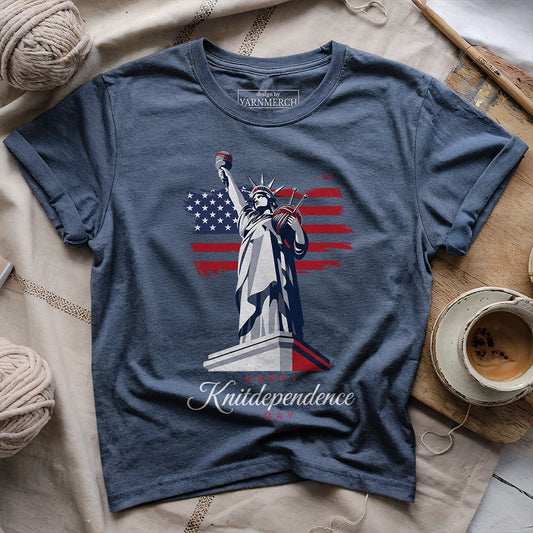 Happy Knitdependence Day T-shirt