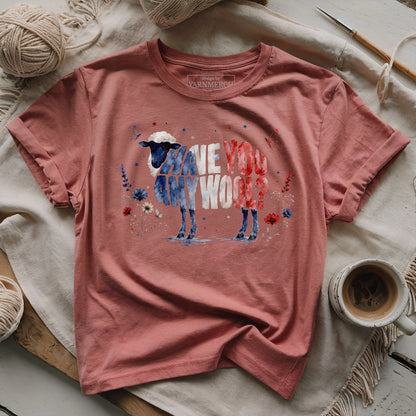 America & Wool T-shirt