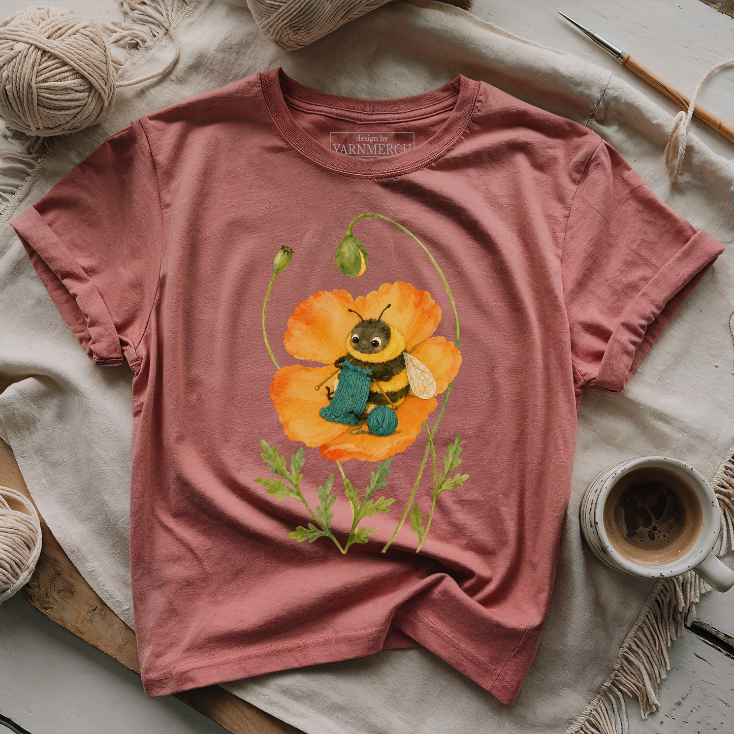 Bee Knitter T-shirt