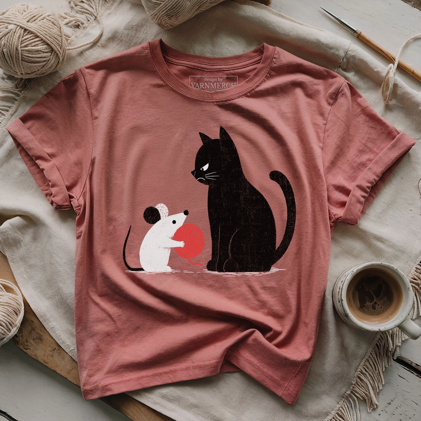 Cat And Mice T-shirt