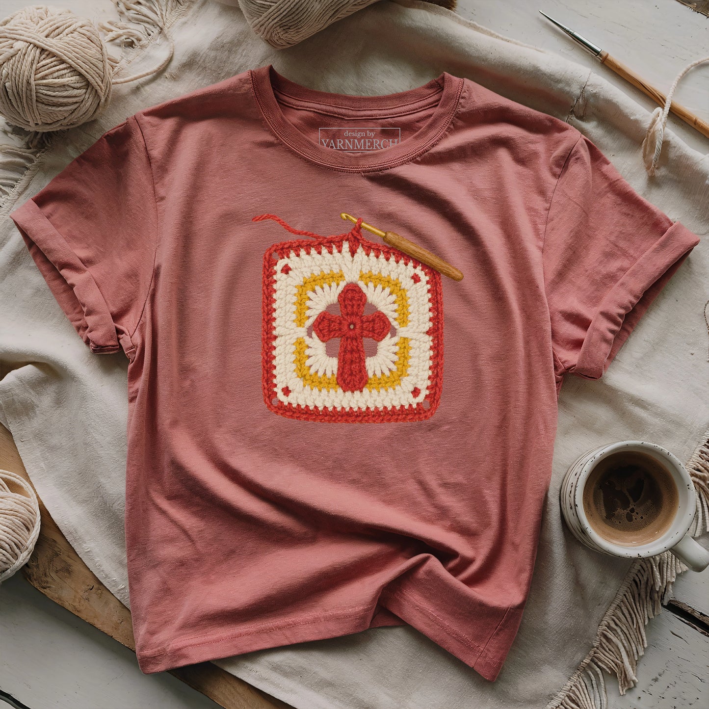 Crochet Faith T-shirt