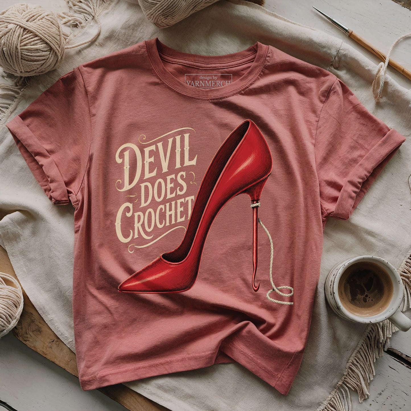 Devil Does Crochet T-shirt