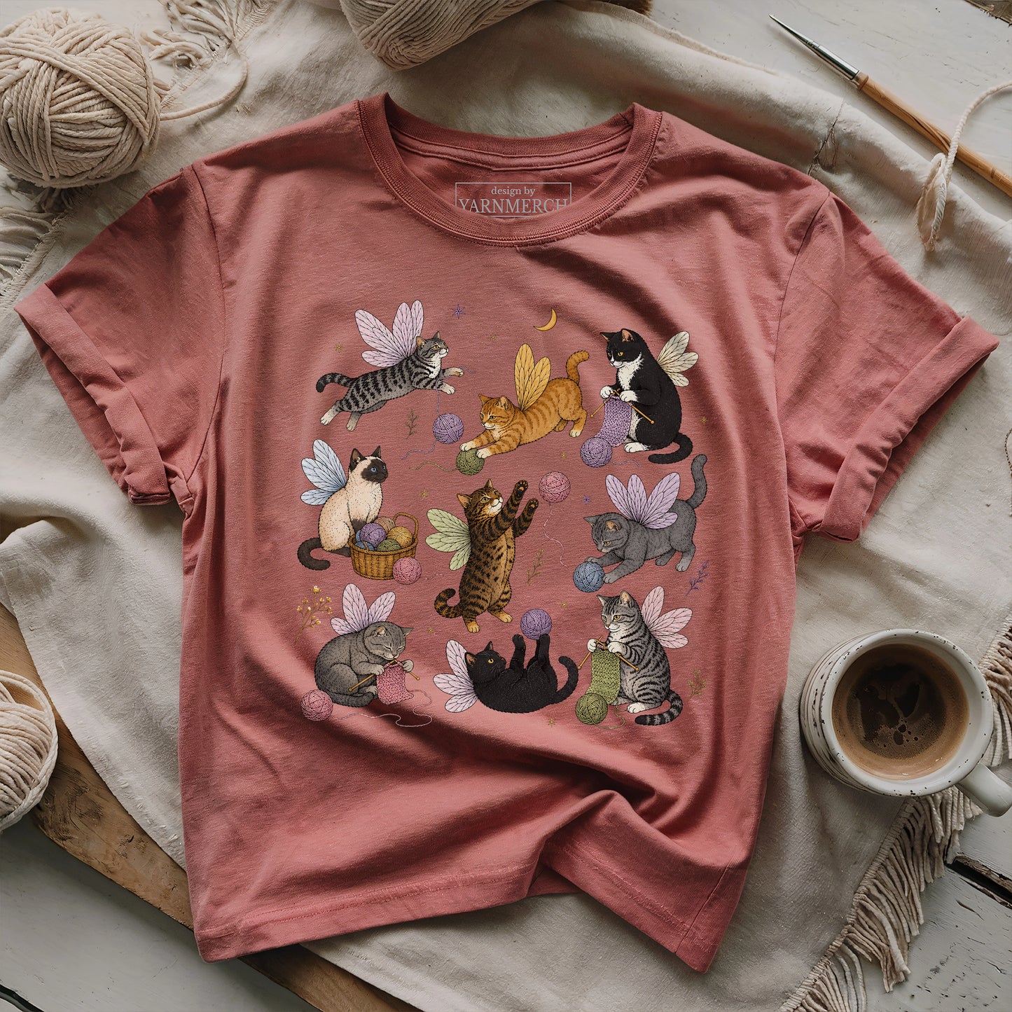 Fairy Cats Club T-shirt