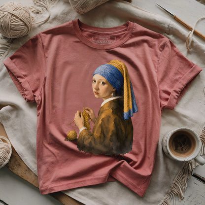 Girl Knitting T-shirt