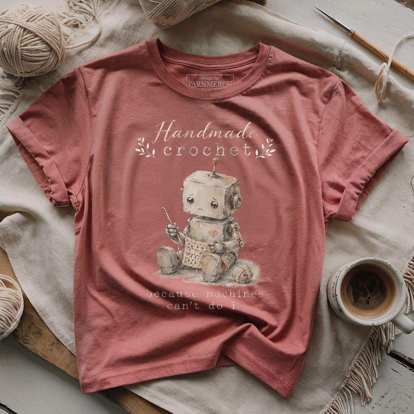 Handmade Crochet T-shirt