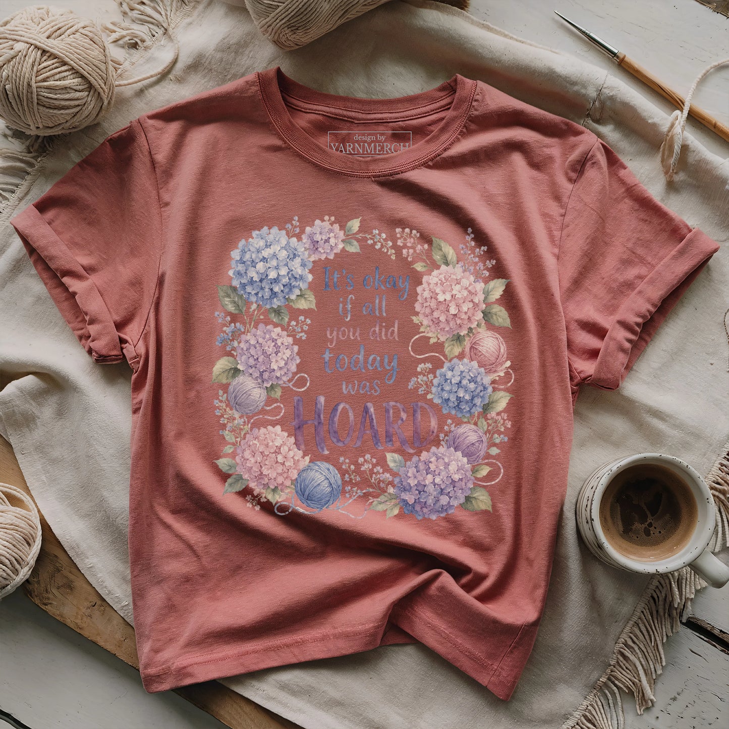 Hydrangea Hoard T-shirt