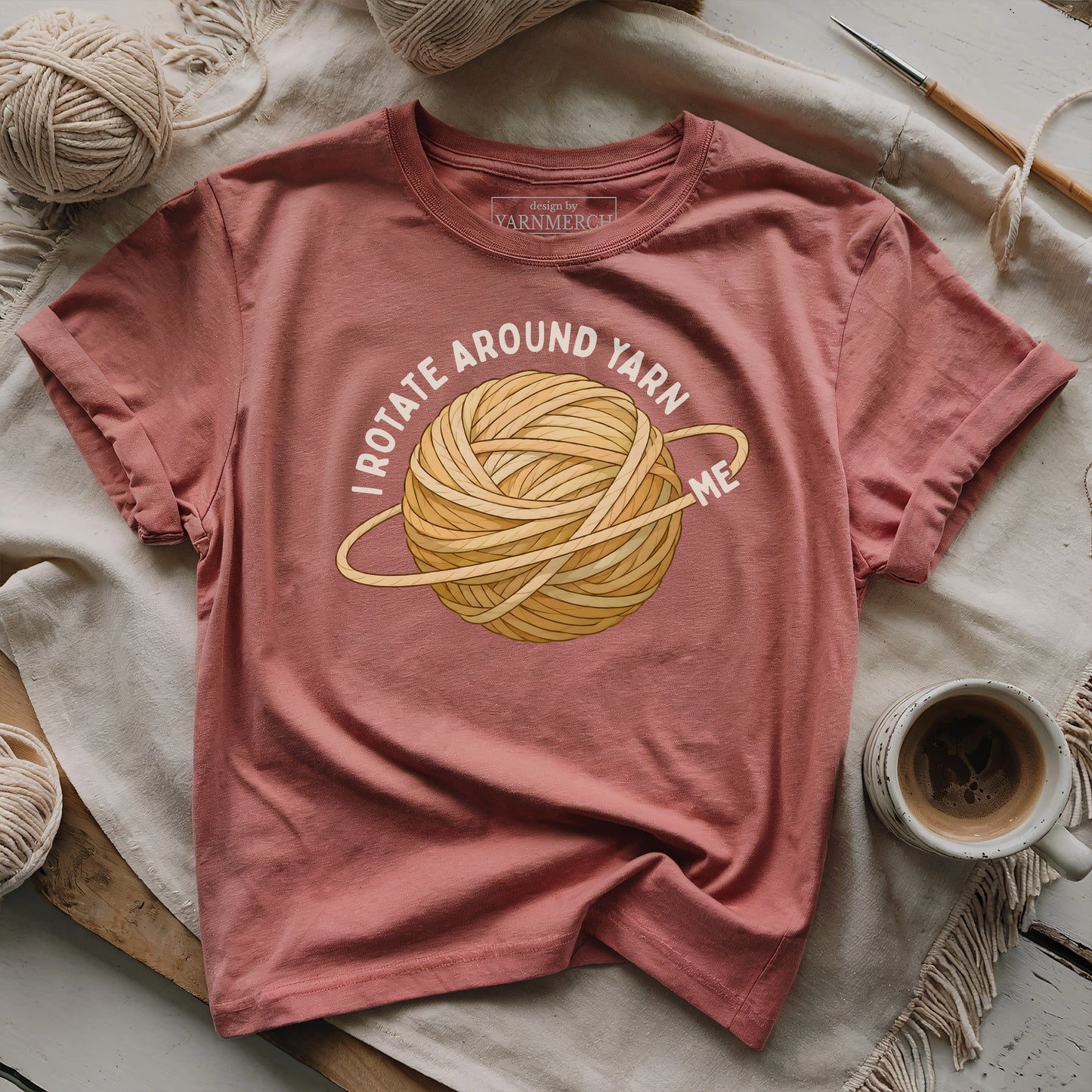 I Rotate Around Yarn T-shirt