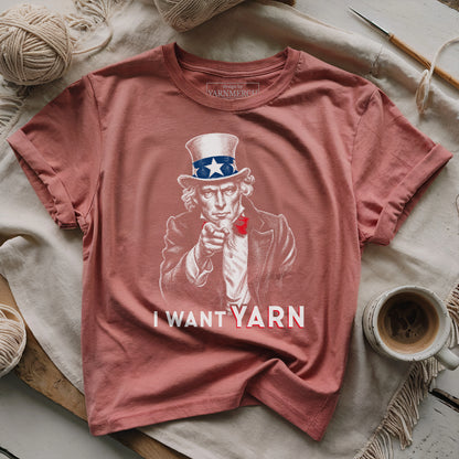 I Want Yarn T-shirt