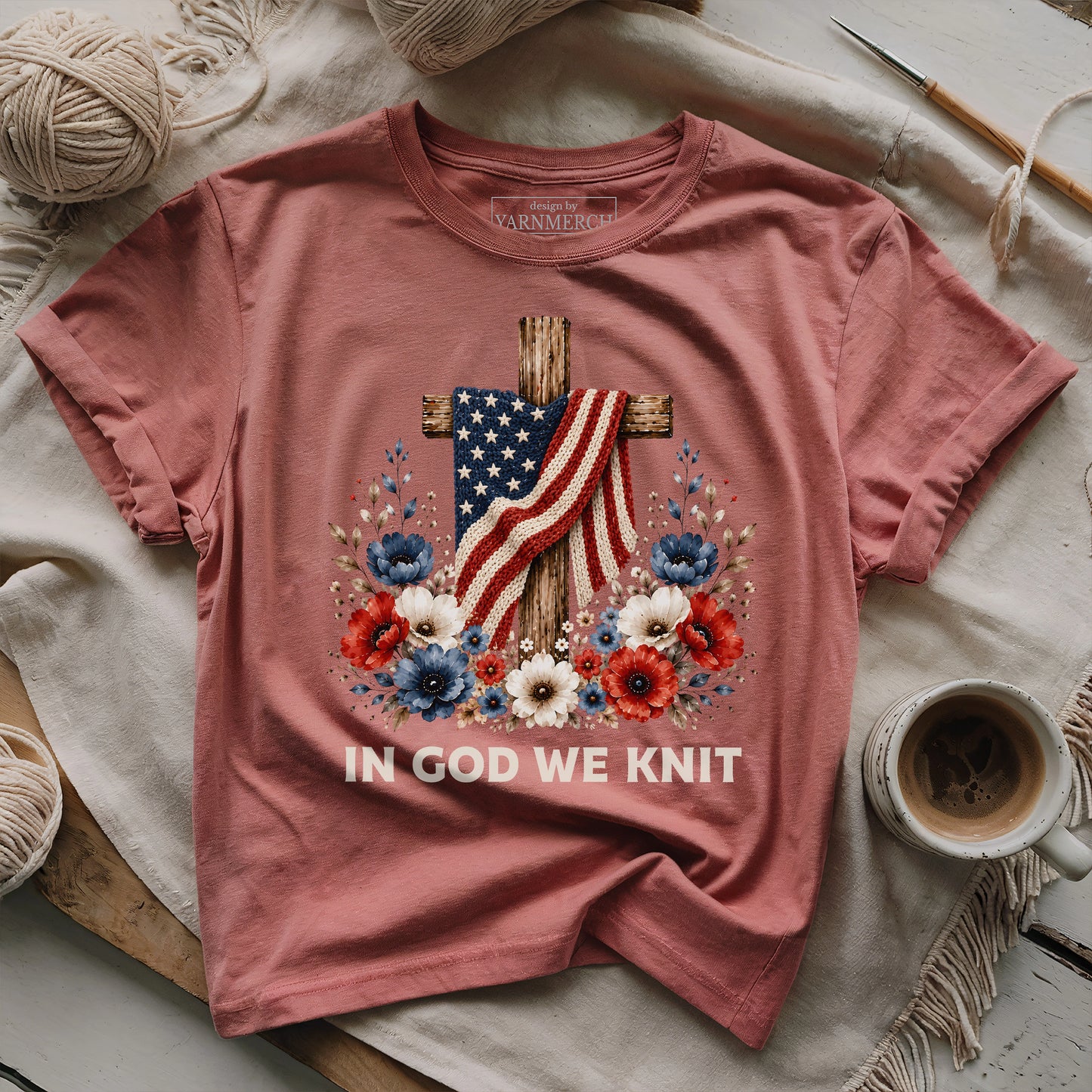 In God We Knit T-shirt
