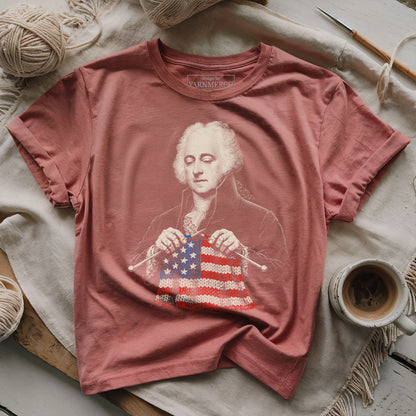 John Adams Knitting USA T-shirt
