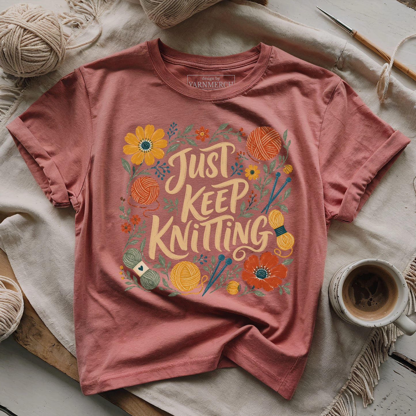 Keep Knitting T-shirt