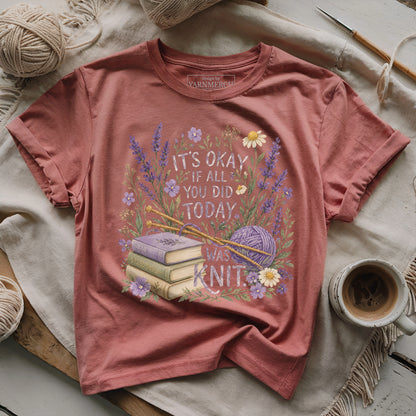 Knit And Book T-shirt