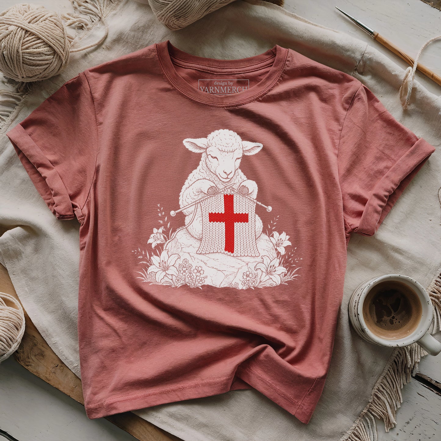 Knitted in Christ T-shirt