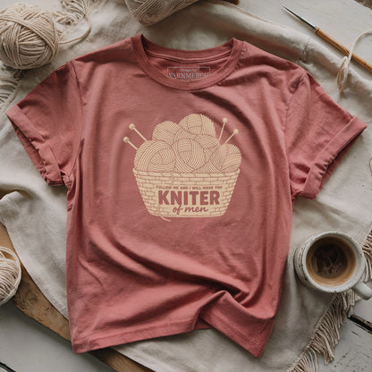Knitter Of Men T-shirt