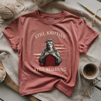 Knitting And Resisting T-shirt