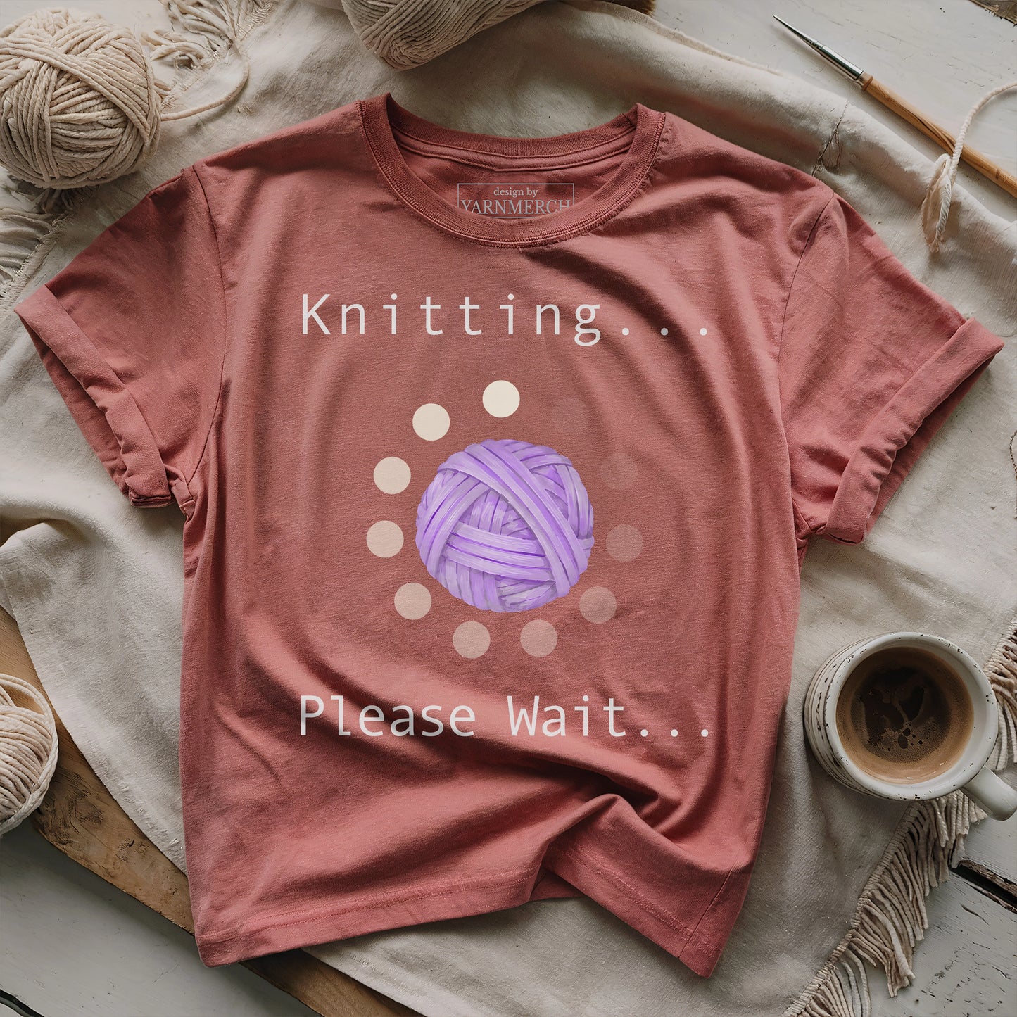 Knitting In Progress T-shirt