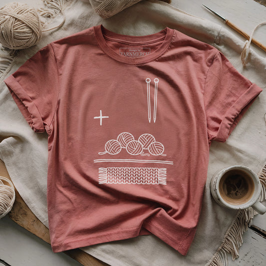 Knitting Is Math T-shirt