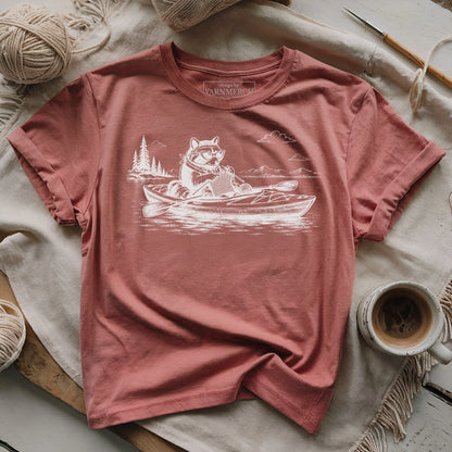 Knitting On A Kayak T-shirt
