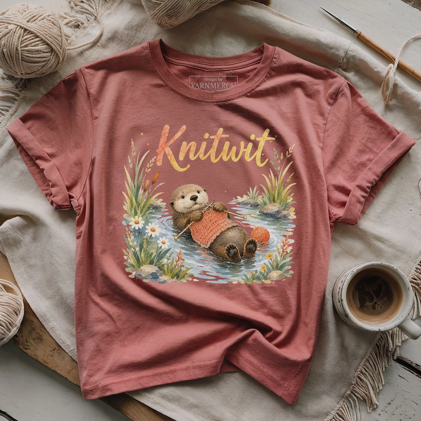 Knitwit Otter T-shirt