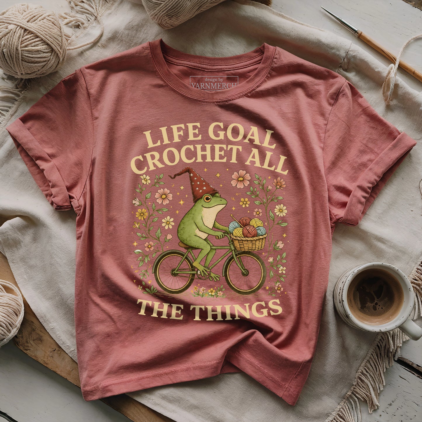 Life Goal Crochet All T-shirt
