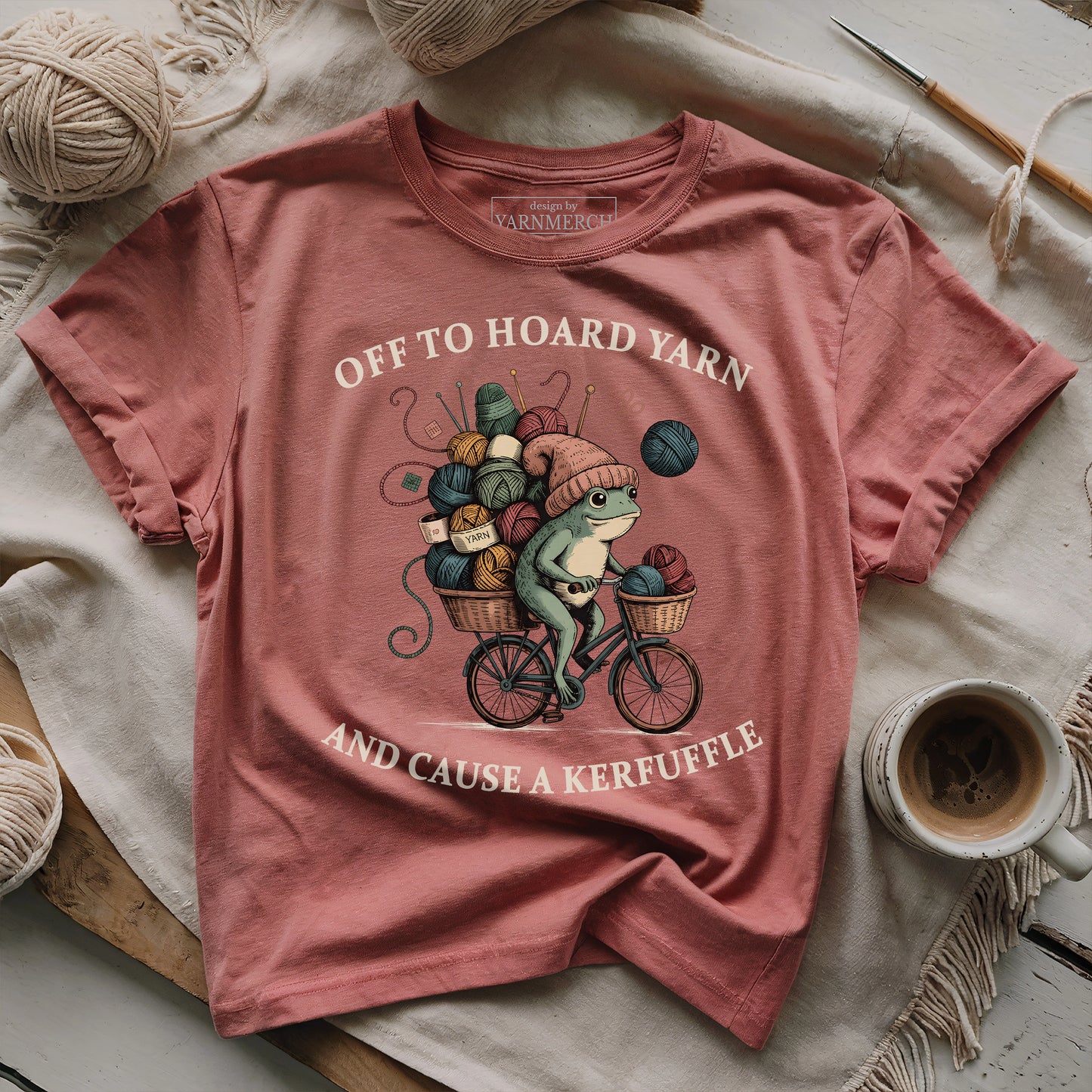 Off To Hoard Yarn T-shirt