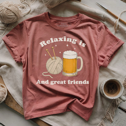 Relax Is Beer & Yarn T-shirt