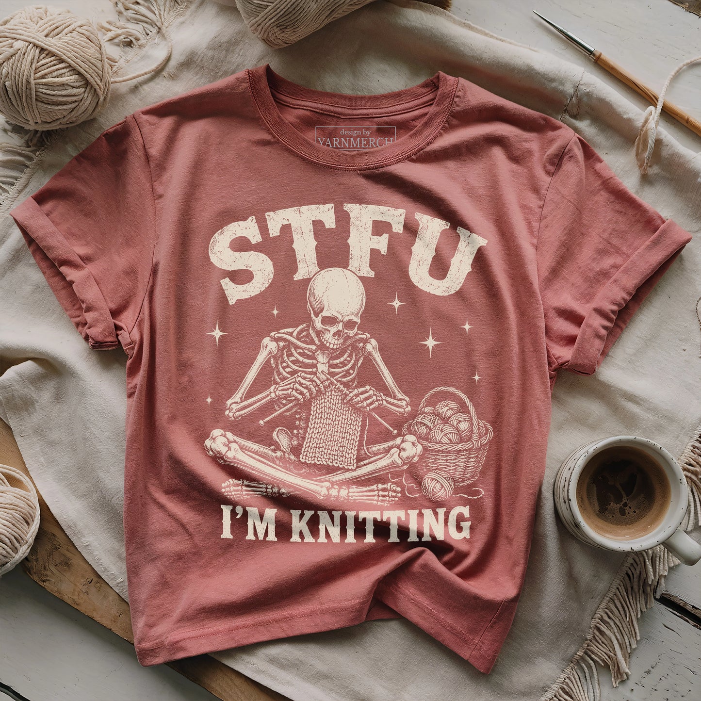 STFU I'm Knitting T-shirt
