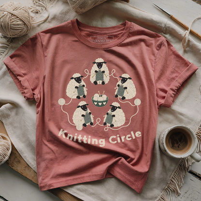 Sheep Knitting Circle T-shirt