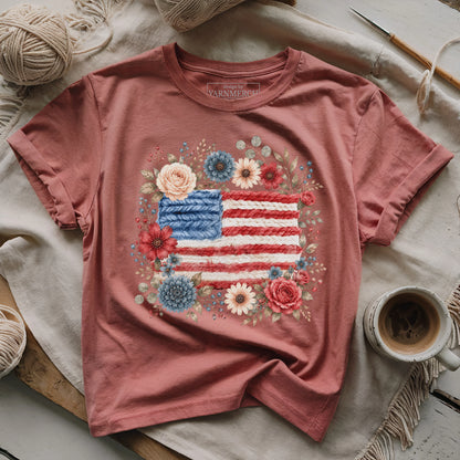 Stripes & Flowers T-shirt