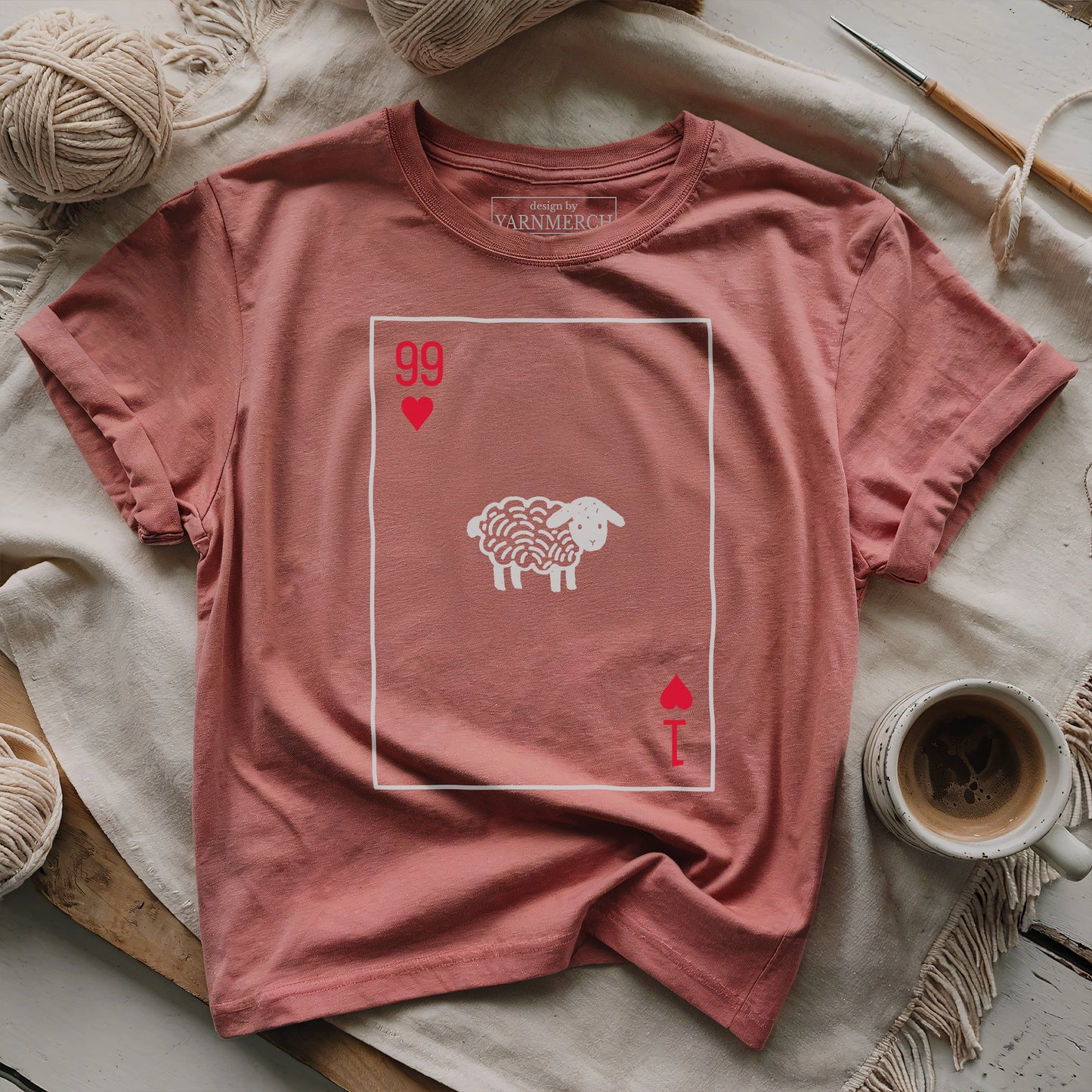 The Lost Sheep Card T-shirt