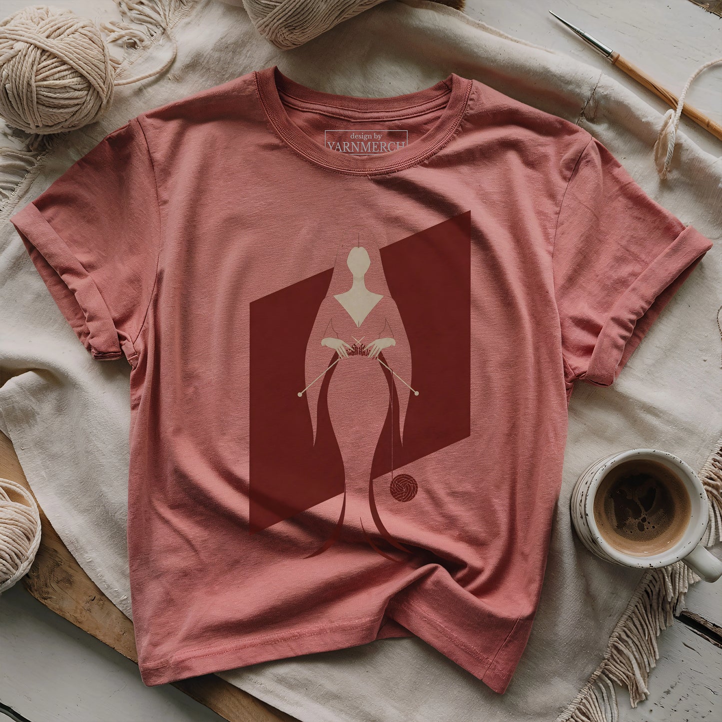 Tish Knitting T-shirt