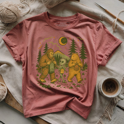 Walking Knitting Friends T-shirt
