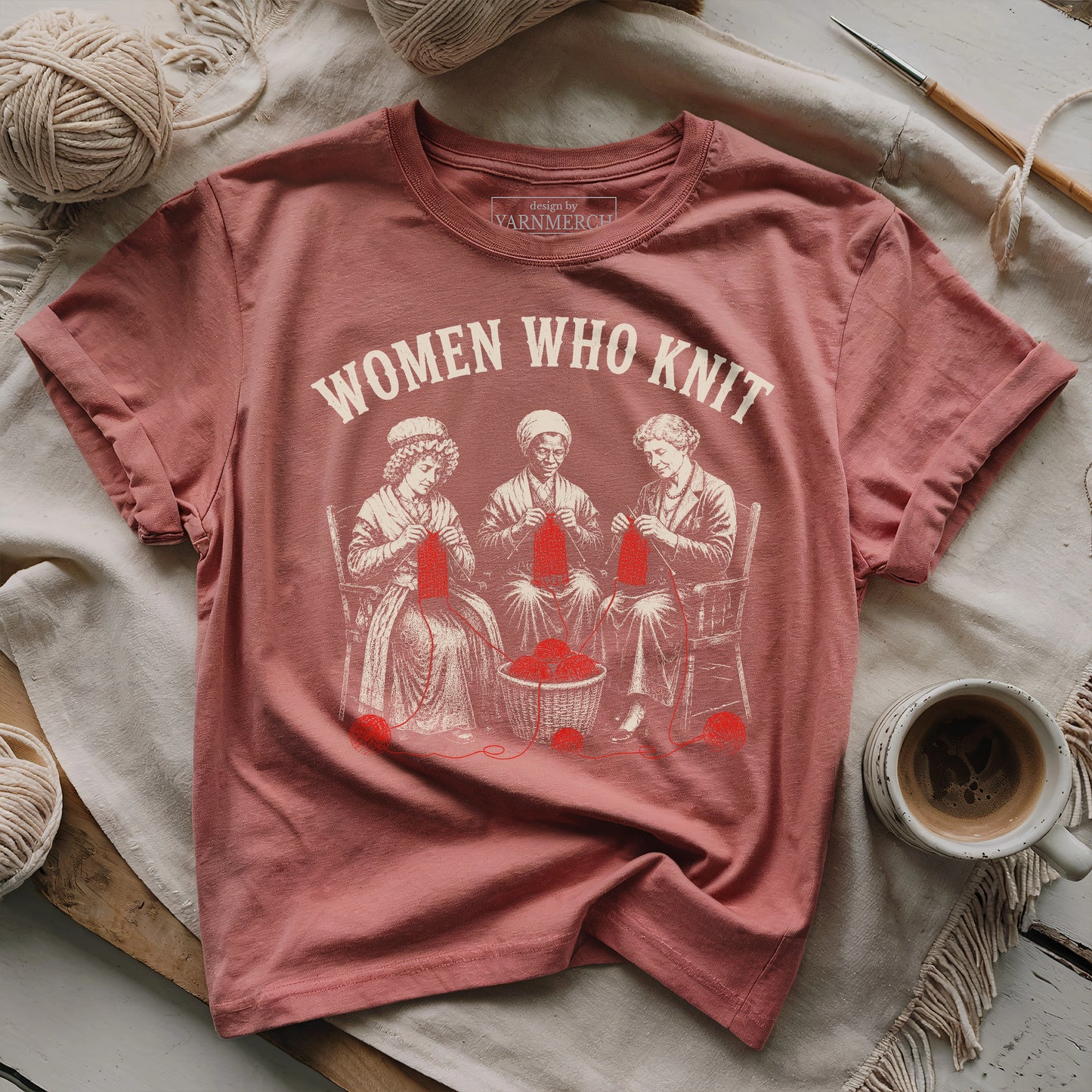 Women Who Knit T-shirt