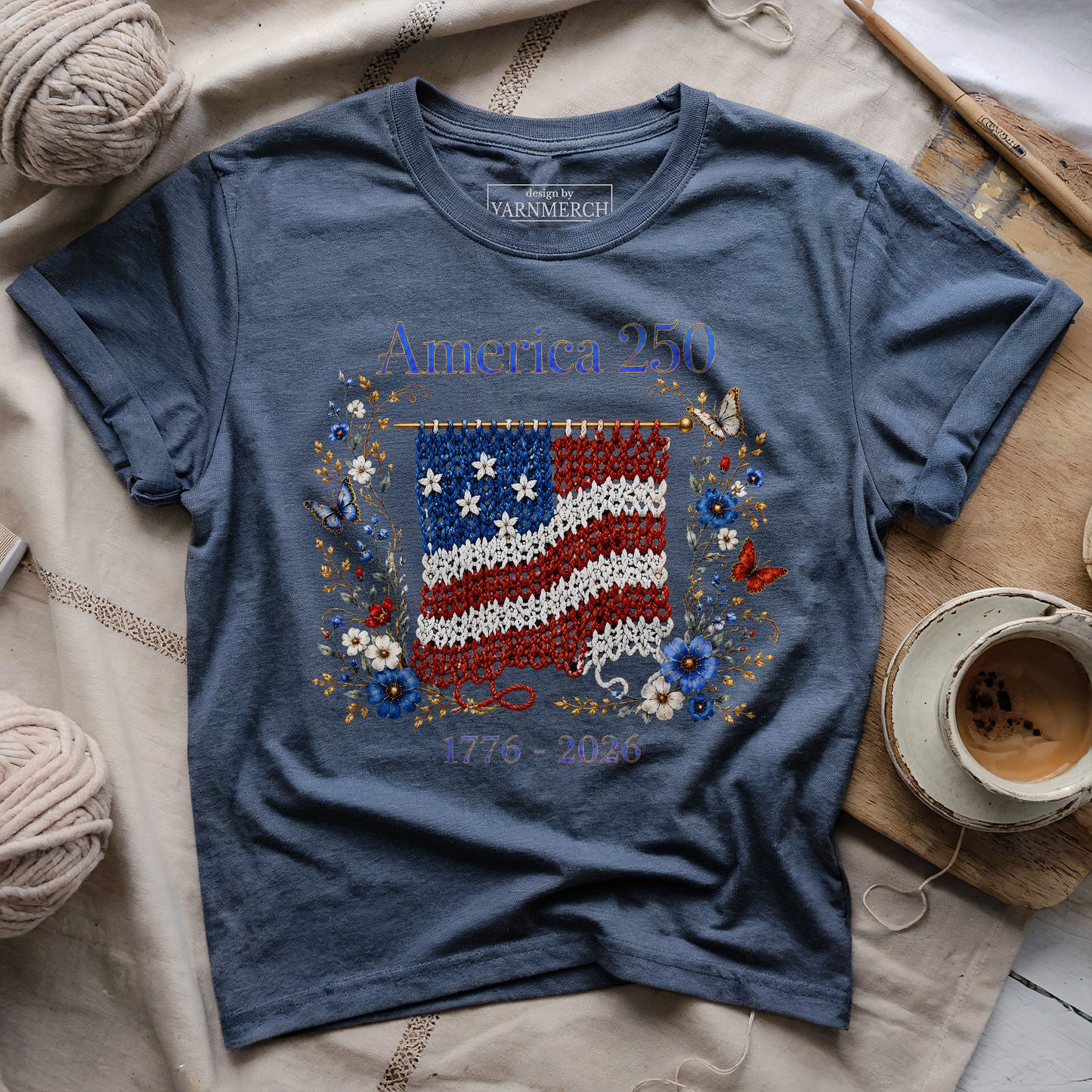 America Flower 250 T-shirt
