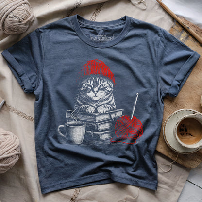 Black Cat & Coffee T-shirt