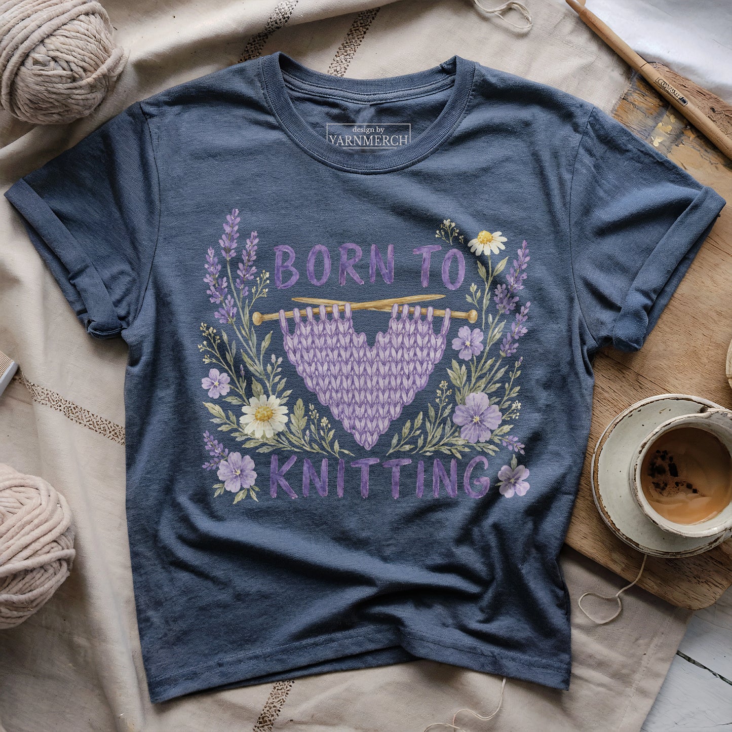 Born To Knitting T-shirt