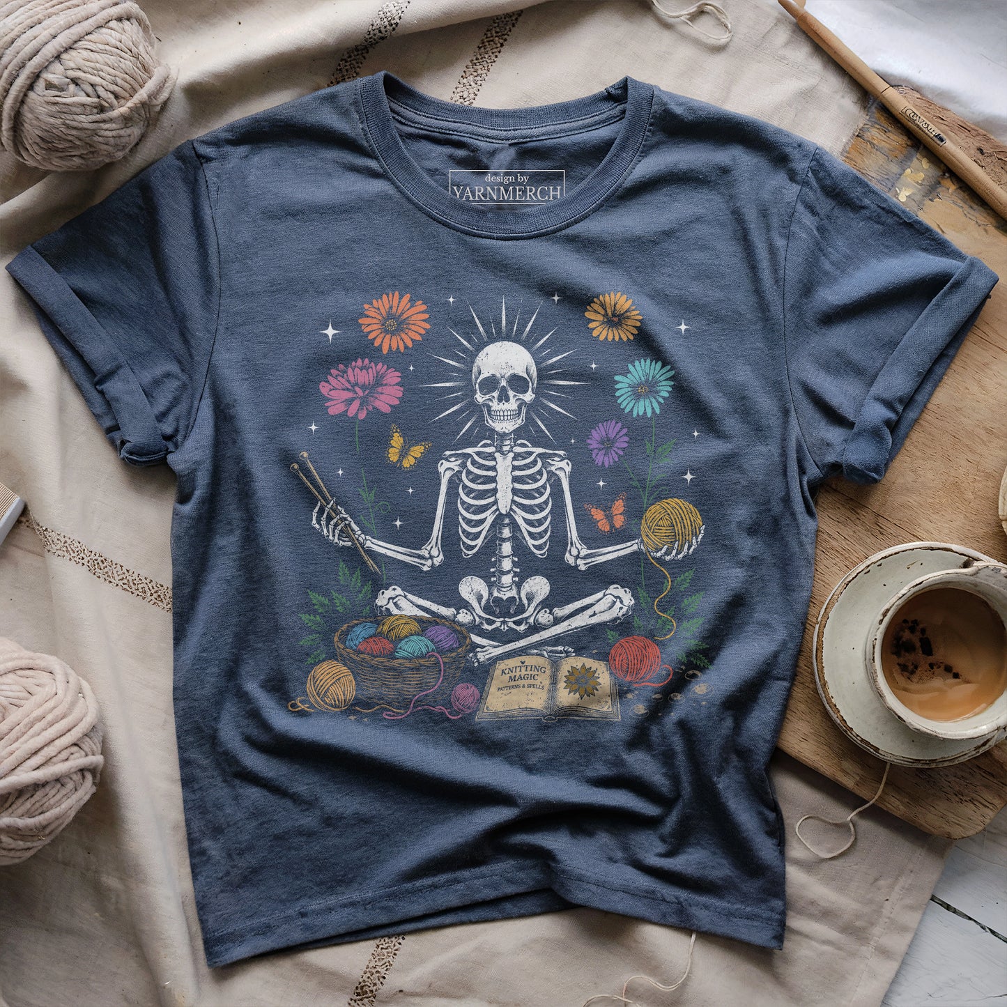 Can't Let Knitting Go T-shirt