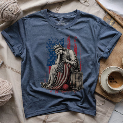 Crying & Knitting For Liberty T-shirt