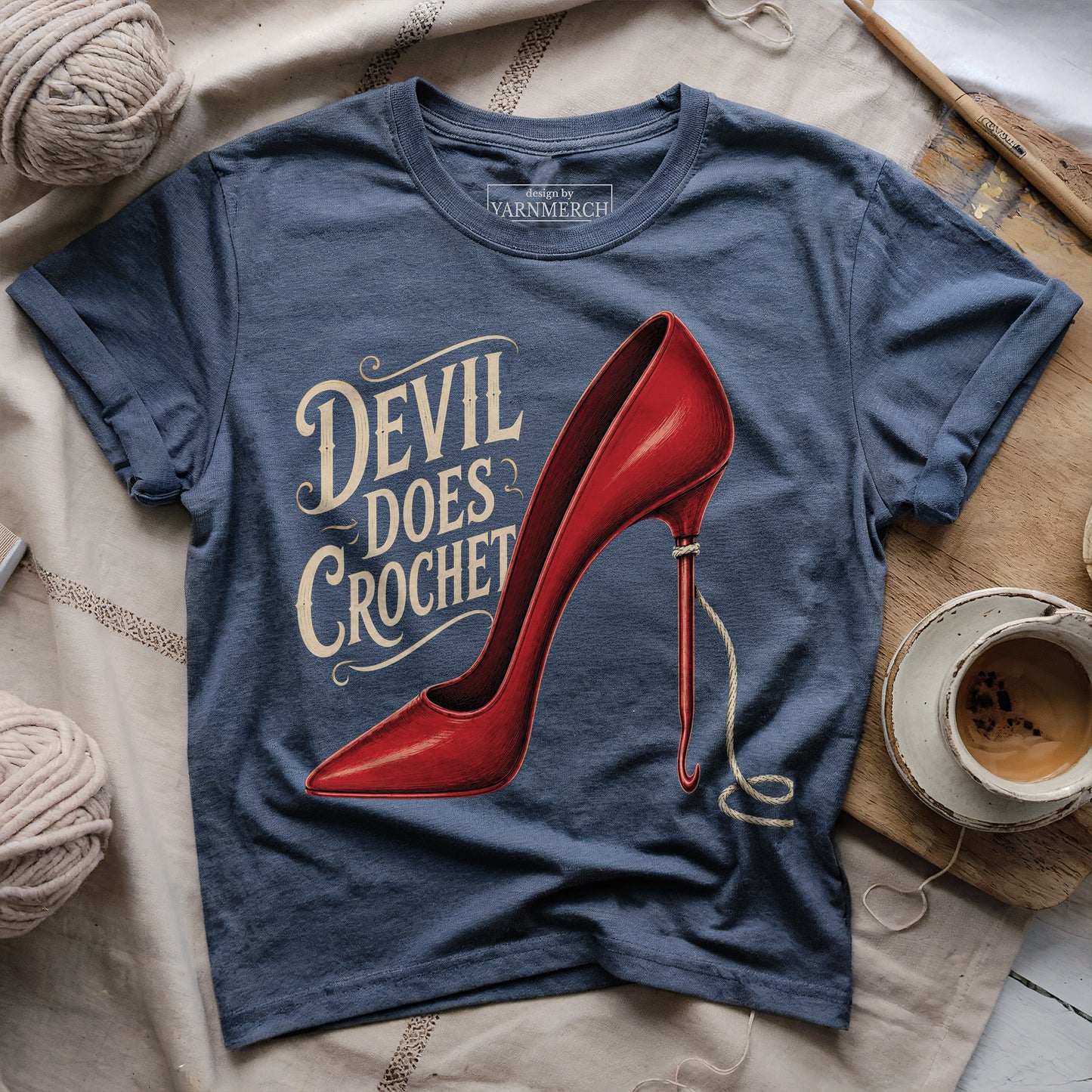 Devil Does Crochet T-shirt
