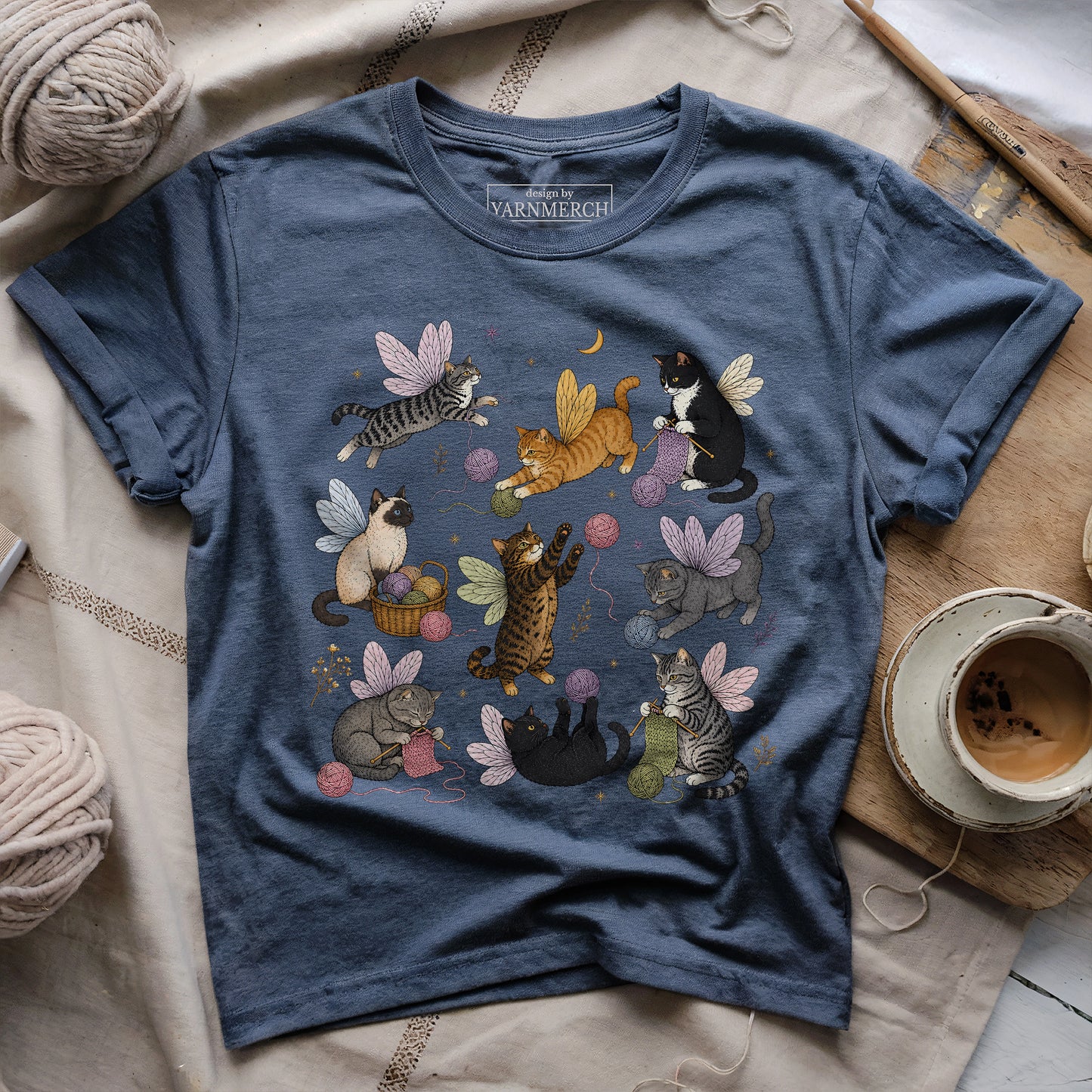 Fairy Cats Club T-shirt