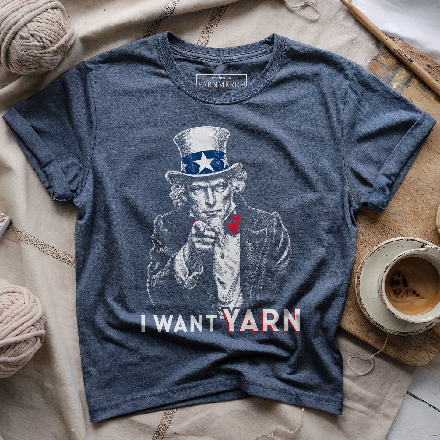 I Want Yarn T-shirt