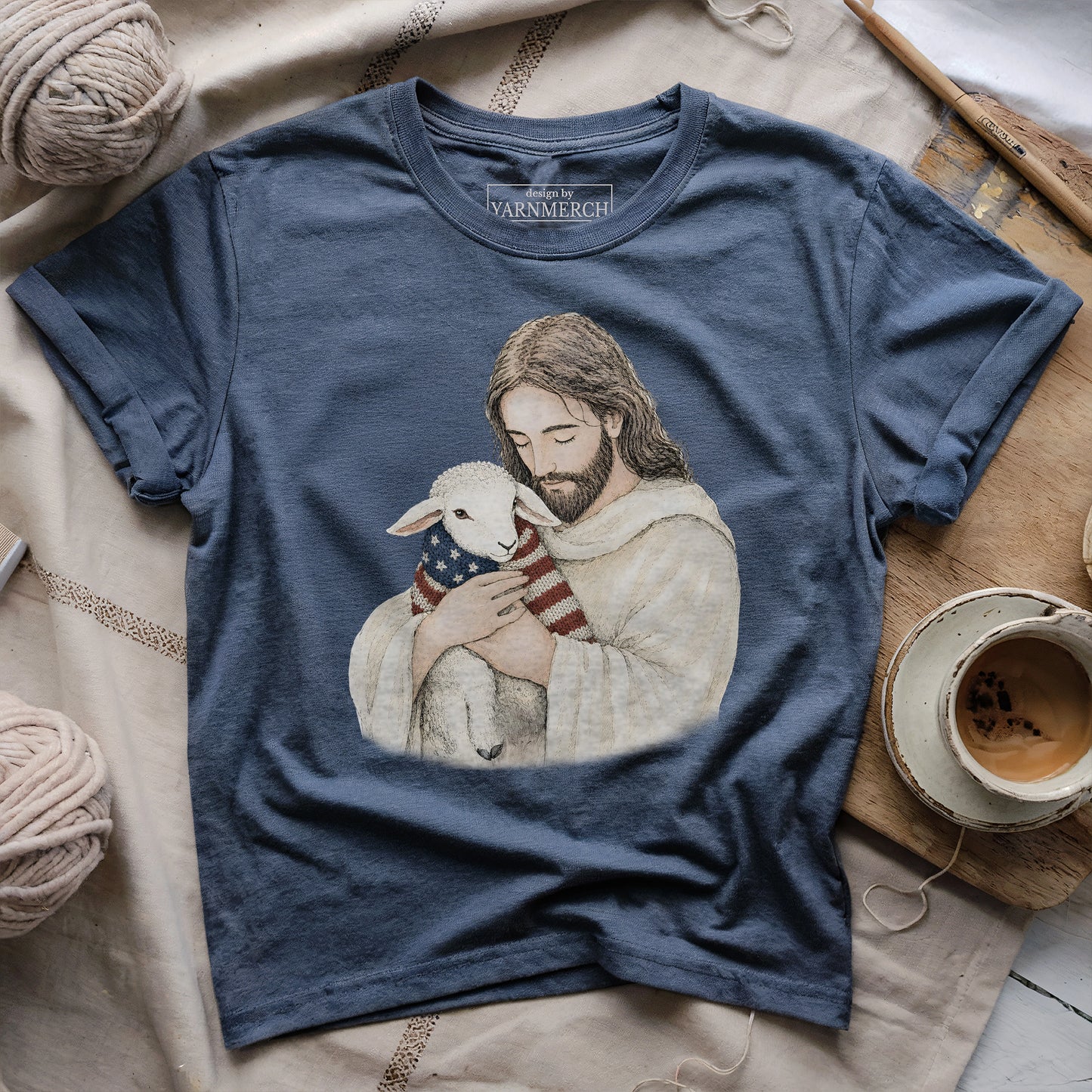In God's Love We Knit T-shirt