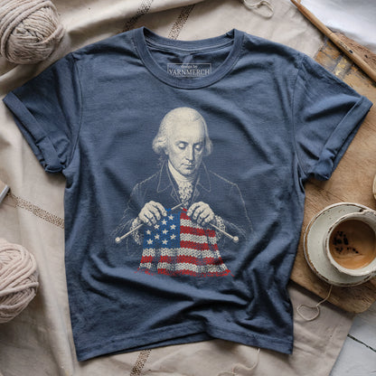James Madison Knitting USA T-shirt