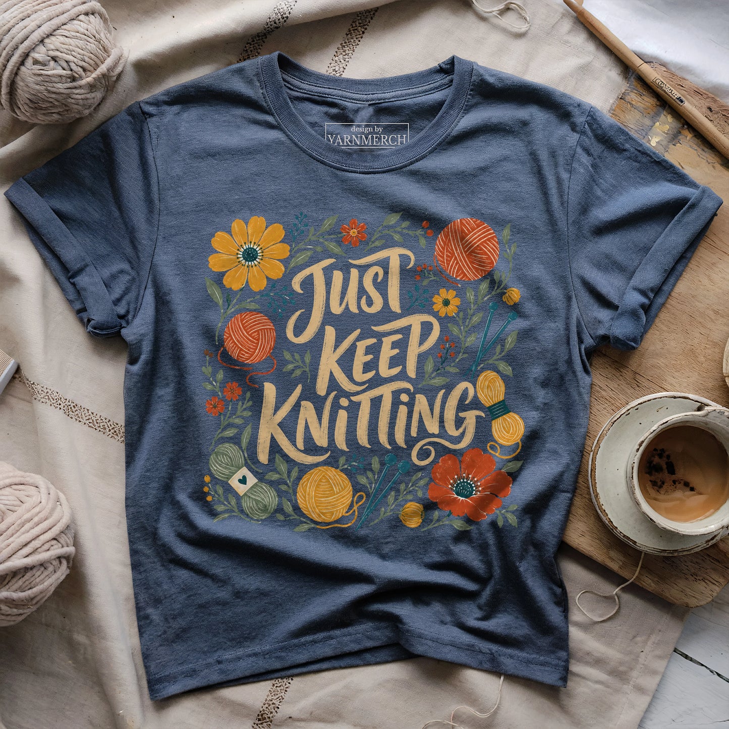 Keep Knitting T-shirt