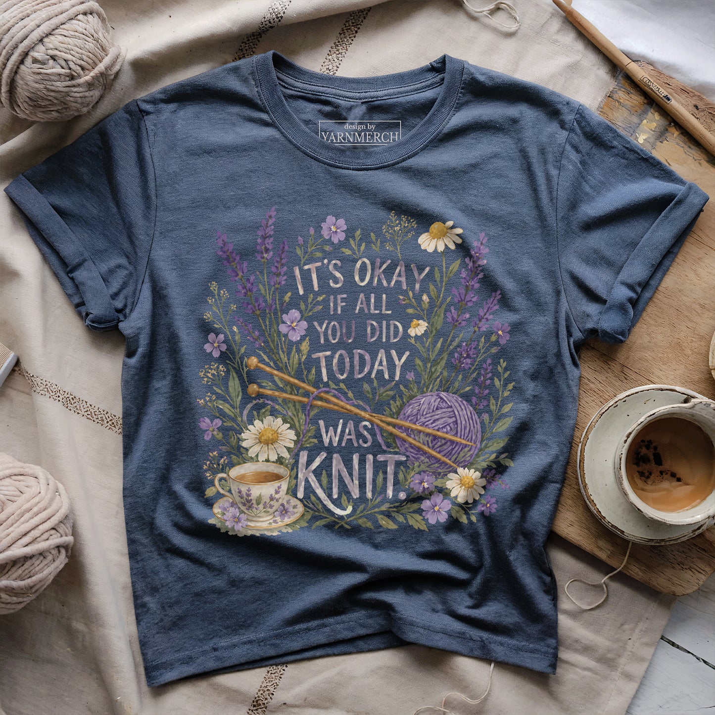 Knit And Coffee T-shirt