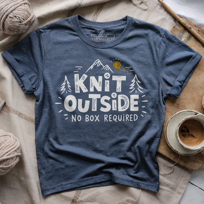 Knit Outside No Box Required T-shirt